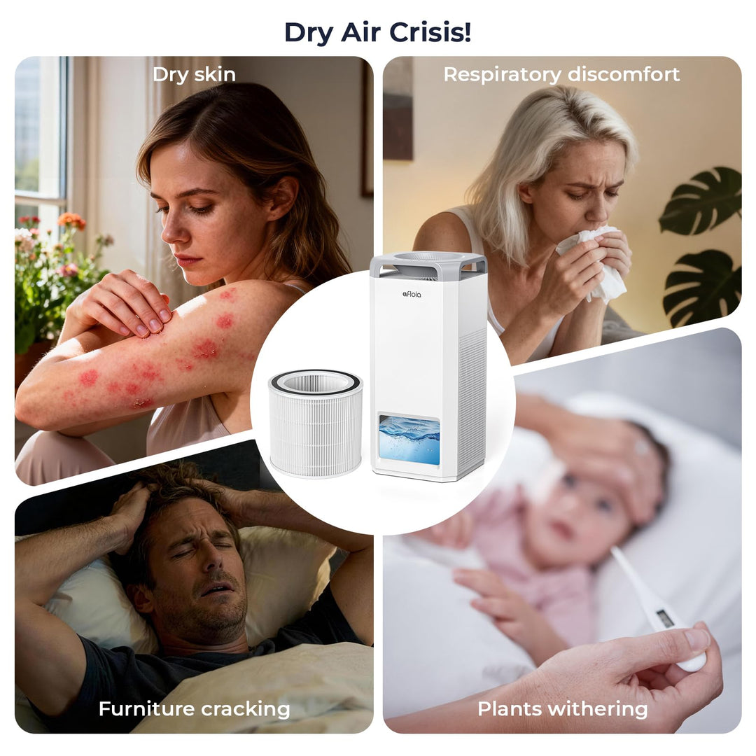 Afloia TEFNUT Air Purifier &amp; Humidifier Replacement Filters